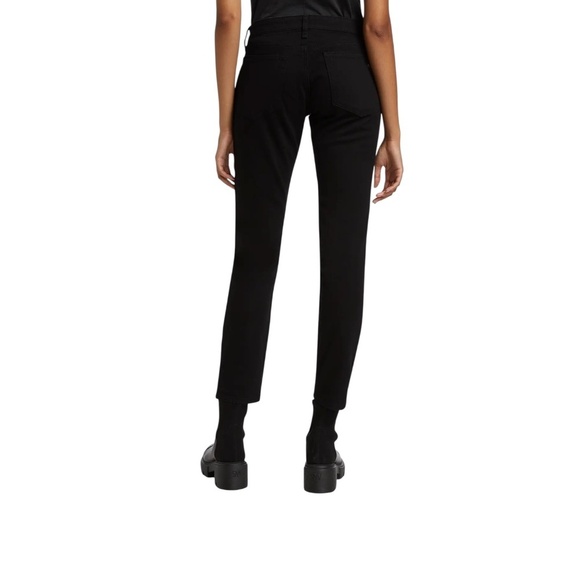 RAG & BONE Dre Low-Rise Boyfriend Jeans in Granite Black Wash Size 26 - Picture 4 of 14